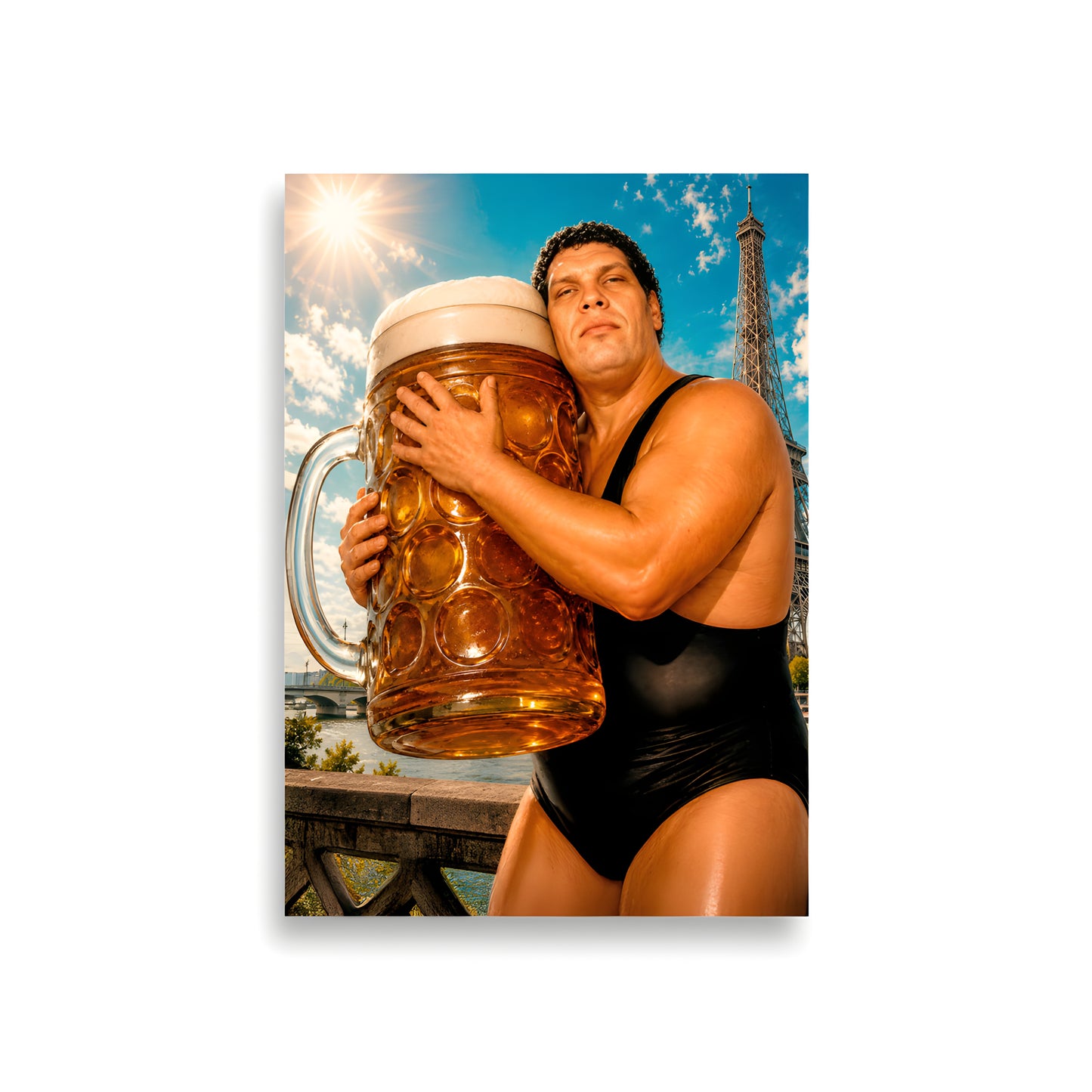 The Giant & The Beer (59.18 cm x 84.07 cm)