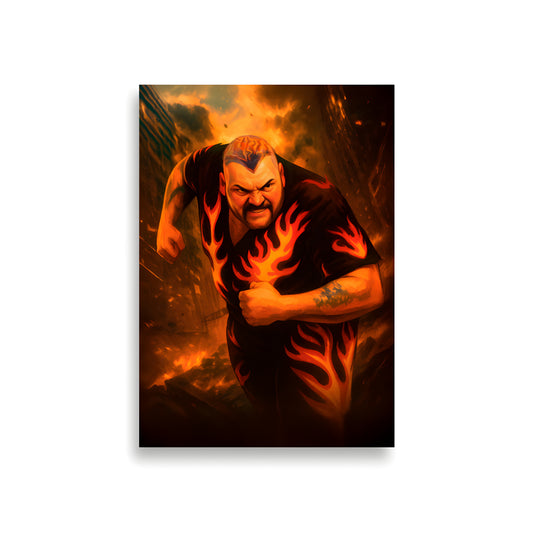 Bam Bam Bigelow (59.18 cm x 84.07 cm)