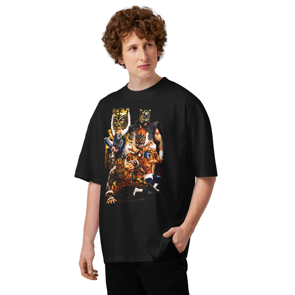 Felinos de la Lucha Libre (OVERSIZE)