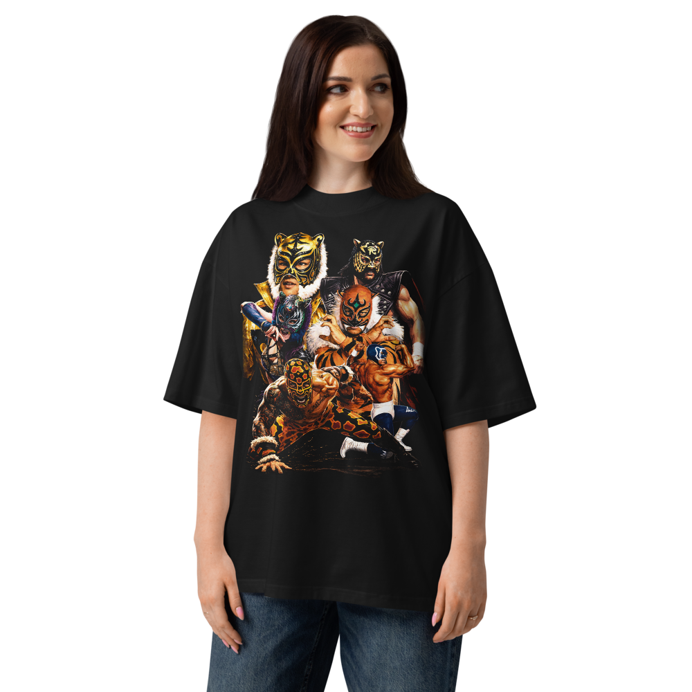 Felinos de la Lucha Libre (OVERSIZE)